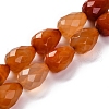 Natural Red Agate Beads Strands G-G177-D01-02-2