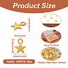 Tibetan Style Alloy Charms TIBEP-PJ0001-01-4