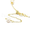 Natural Freshwater Pearls Beaded Link Bracelets BJEW-I314-133-3