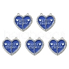 Alloy Enamel Split Pendant ENAM-YW0003-81H-1