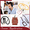 Polyester & Golden Alloy Mobile Straps FIND-WH20004-52A-5