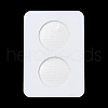 2-Hole Acrylic Pearl Display Board Loose Beads Paste Board ODIS-M006-01B-1