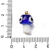 Handmade Lampwork Pendants LAMP-S069-07G-4