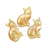 Natural Yellow Shell Cabochons SSHEL-N038-05B-1