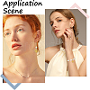 SUNNYCLUE 40Pcs Rack Plating Alloy Pendant Rhinestone Settings FIND-SC0013-27-5