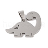 Non-Tarnish 201 Stainless Steel Pendants STAS-A094-04F-P-1