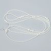 Plastic Imitation Pearl Round Beaded Waist Belly Long Chains for Women FS-WGCCA32-01-3