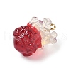 Transparent Resin Pendants CRES-D306-10G-A-3