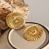 304 Stainless Steel Stud Earrings EJEW-C137-02G-1
