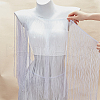 Fingerinspire 2M Polyester Tassel Ribbon OCOR-FG0002-36A-3