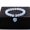 Opalite Beaded Stretch Bracelets PW-WG34938-07-1