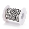 Tarnish Resistant 304 Stainless Steel Figaro Chain CHS-M003-12P-D-5
