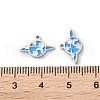 304 Stainless Steel Enamel Charms STAS-M102-22P-03-3