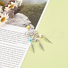 Tibetan Style Alloy Big Pendants HJEW-JM00497-01-4