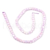 Electroplate Opauqe Glass Beads Strands EGLA-U004-02D-2