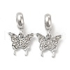 Rack Plating Alloy Crystal Rhinestone European Dangle Charms PALLOY-P289-01P-2