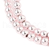 Electroplated Synthetic Non-magnetic Hematite Beads Strands G-A263-J01-01-3