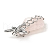 Natural Rose Quartz Pendants G-C246-04P-3