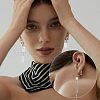 Unicraftale 20Pcs 2 Color 304 Stainless Steel Clip-on Earring Findings STAS-UN0038-43-4