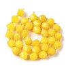 Natural Quartz Dyed Beads Strands G-U023-A02-05-3