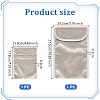 Olycraft 2Pcs 2 Styles Cloth Security Faraday Bags for Key-Fob Protector ABAG-OC0001-12-2