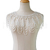 Plastic Imitation Pearl Round Beaded Tassel Bridal Shoulder Chains FS-WGB50AC-01-4