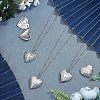 Unicraftale 304 Stainless Steel Diffuser Locket Pendants STAS-UN0015-82P-3