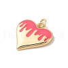 Rack Plating Brass Enamel Pendants KK-Z047-01-RS-3