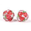 Fruit Round Resin Beads RESI-T059-03D-2