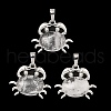 Rack Plating Brass Pendants G-Z033-10P-02-1