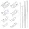 Transparent PVC Jewelry Resizing Tools DIY-WH0430-981-1