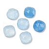 Natural Malaysia Jade Imitation Aquamarine Cabochons G-M431-01E-1