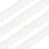 FINGERINSPIRE 4.8~5 Yards Polyester Lace Trim OCOR-FG0001-81B-1