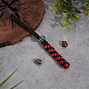 3Pcs 3 Colors Brass Beads FIND-FG0003-71-5