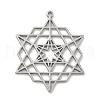 304 Stainless Steel Pendants STAS-M067-09P-1