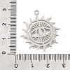 304 Stainless Steel Pendants STAS-S176-13P-3
