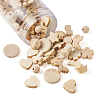 Unfinished Wood Beads & Pendants WOOD-TA0001-32-2