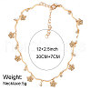 Aluminum Crystal Rhinestone Butterfly Tassel Necklaces for Women FS-WG607C8-01-4