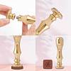 Brass Clay Seal Stamp Set DIY-WH0576-003-3