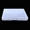 Transparent Plastic Storage Box CON-WH0070-13B-1