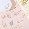 CHGCRAFT 20Pcs Alloy Pendants FIND-CA0009-53B-5