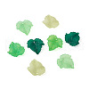 120Pcs 4 Colors Autumn Theme Transparent Frosted Acrylic Pendants TACR-PJ0001-03-2