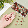 GOMAKERER 3 Strands Natural Picasso Stone/Picasso Jasper Beads Strands G-GO0001-19-3