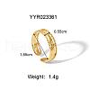 Stainless Steel Cuff Ringds for Women HA1688-6-1