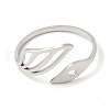 304 Stainless Steel Cuff Rings RJEW-G299-02P-2