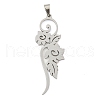 Non-Tarnish 304 Stainless Steel Pendants STAS-Z076-17P-1