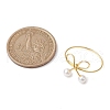 Shell Pearl Finger Ring RJEW-TA00124-3