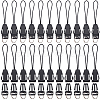 Gorgecraft 100pcs Plastic Cord Mobile Straps with Detachable Buckle FIND-GF0006-61B-1