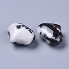 Mother's Day Gifts Natural Zebra Jasper Heart Love Stone G-F659-A31-2