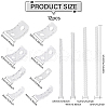 Transparent PVC Jewelry Resizing Tools DIY-WH0430-981-2